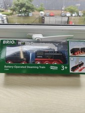 Brio 33884 Brio World - Battery-Operated Steaming Train