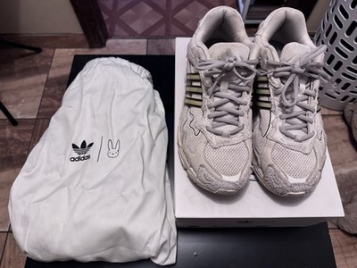Size 8.5 - Bad Bunny x adidas Response CL Wonder White