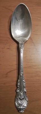 Wallace Large Sterling Serving Spoon ''Sir Christopher''