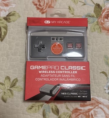My Arcade GamePad Classic Wireless Controller Black