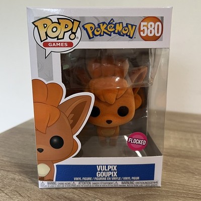 FUNKO POP! VULPIX #580 *FLOCKED* | POKEMON | NINTENDO Pikachu Eevee 