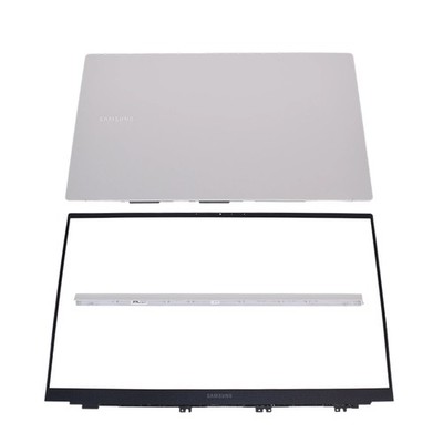 For Samsung Galaxy Book NP750TDA NP750XDA Top Back Cover/ Bezel Hinge Cap Silver