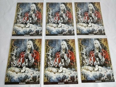 A set of six Post Card set Castlevania Harmony of Dissonance Not for sale-d0114-