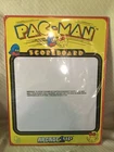 #8216 Arcade1up Pac-Man 18x24" Tin Scoreboard w/Marker, Cloth New In Sealed Box