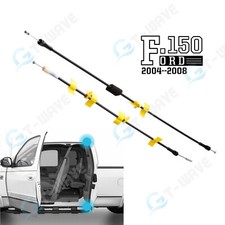 Rear Side Upperlower Door Latch Release Cable For 04-08 Ford F-150 Extended Cab
