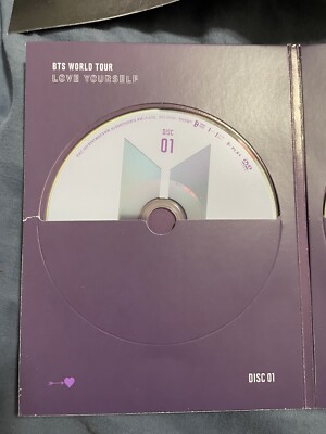 BTS World Tour Speak Yourself Love Yourself Final DVD No PC