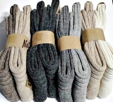 ALPAKA Socken 2Paar Premium Qualität Natur Vorgewaschen 100% Ölkogisch gefärbt !