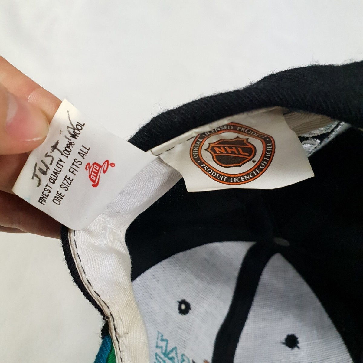 Vintage 90s San Jose Sharks American Needle Blockhead Vintage 90s San Jose Sharks American Needle Blockhead