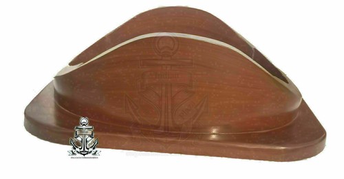 Diving Helmet Wooden Base Divers Helmet Wooden Base Set of 20 Unit - Picture 3 of 3