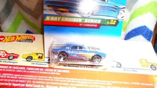 HOT WHEELS VHTF 1998 X-RAY CRUISER SERIES '67 CAMARO 3sp FACTORY SEALED ~RARE~ - Picture 2 of 2