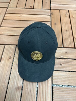 Fastrax Moffat Tunnel Vintage Black Hat Cap Metal Clasp