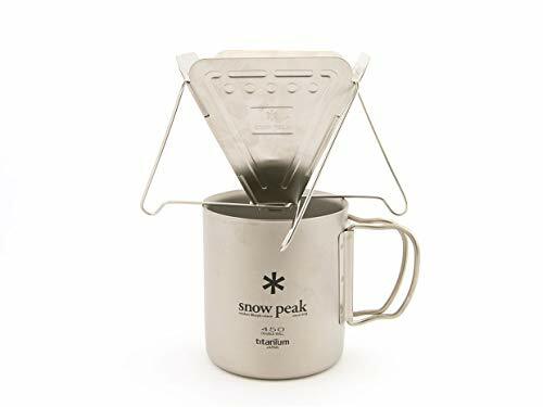 Snow Peak Folding Coffee Bonfire Style Dripper Stainless CS-113 NEW from Japan - Picture 2 of 3