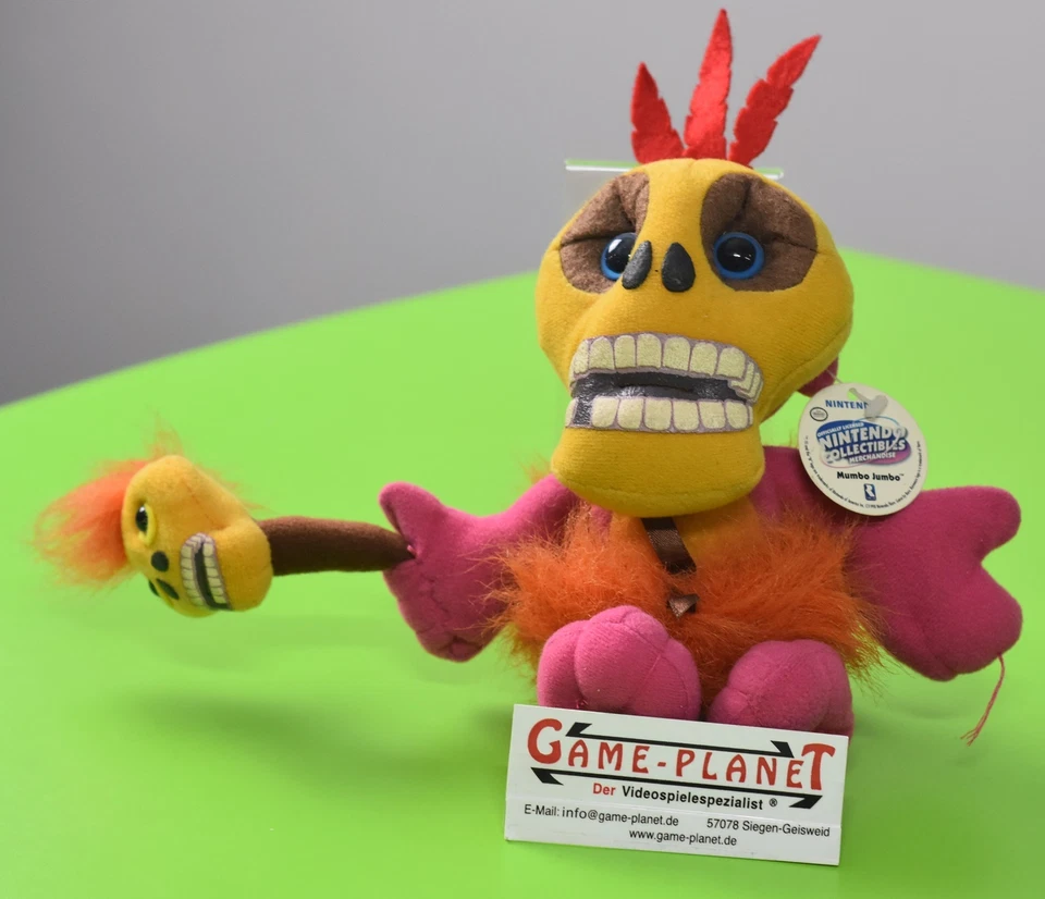 Banjo Kazooie Plüsch Puppe Mumbo Jumbo Nintendo 64 Plüschfigur Weihnachten - Bild 1 von 1