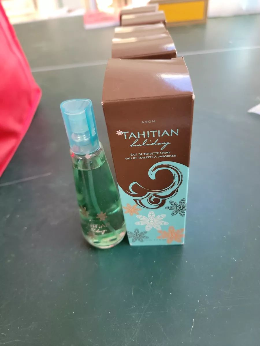 NEW IN BOX AVON TAHITIAN HOLIDAY TOILETTE SPRAY 1.7 FL. OZ. NOS 5