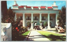 Vintage Postcard - Home of Henry Flagler part of Whitehall Hotel Palm Beach FL