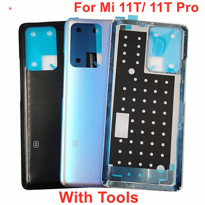 For Xiaomi Mi 11T 11T Pro 5G Back Door Battery Cover Rear Lid Housing Shell Case