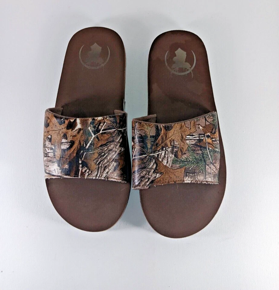 Realtree Foam Mens S/M 9-10 Camo Slide Slip On Sandals  - Image 2 of 3