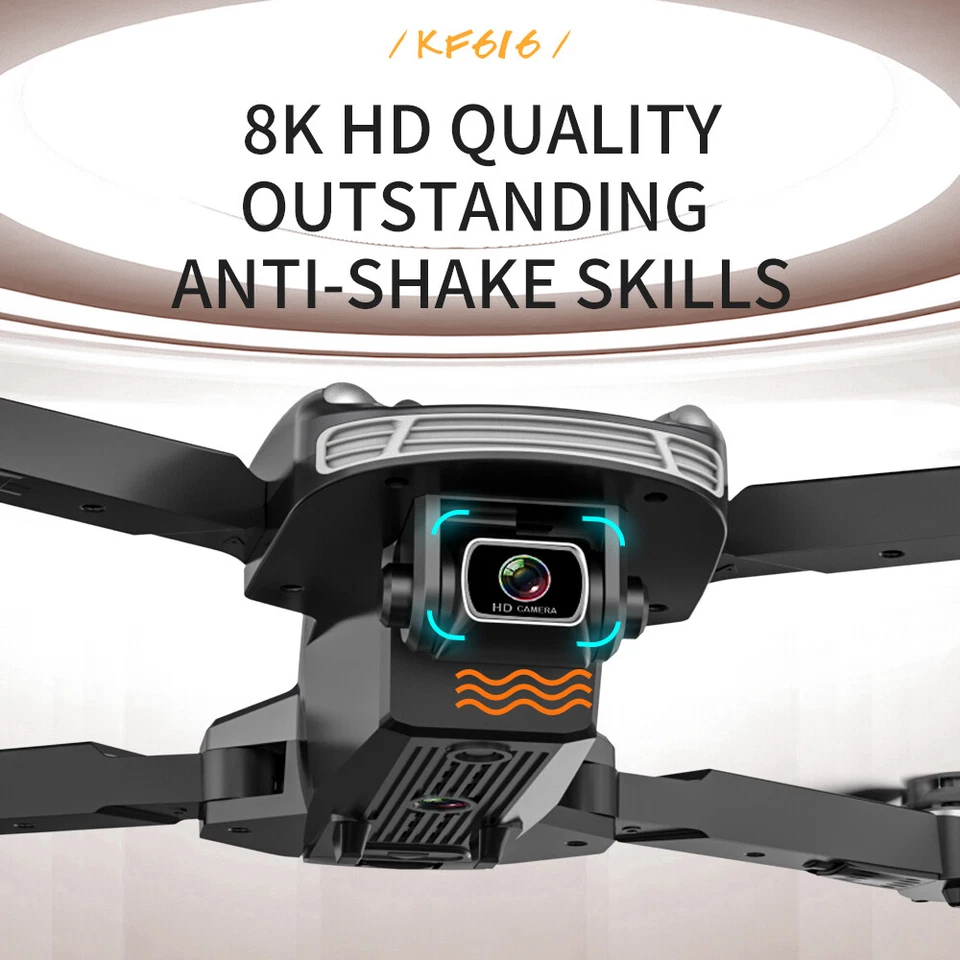 2022 KF616 New 360° Obstacle Avoidance Drones 4K HD Camera Photography Professio - Image 2 of 4