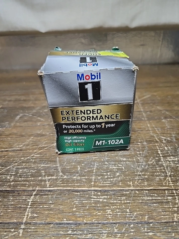 Filtro de aceite Mobil 1 M1-102A rendimiento extendido alta eficiencia alta capacidad Foto 2 de 4
