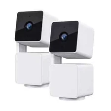 (BRAND NEW) TWO PACK WYZE PAN V3 INDOOR/OUTDOOR 1080P CAMERA 360 DEGREE PAN-TILT