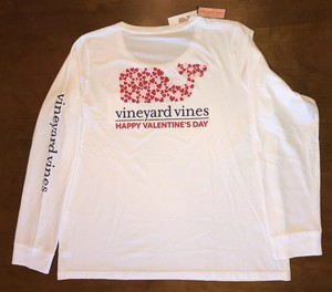 Vineyard Vines Women’s LS Graphic Pocket Tee Valentine’s ...