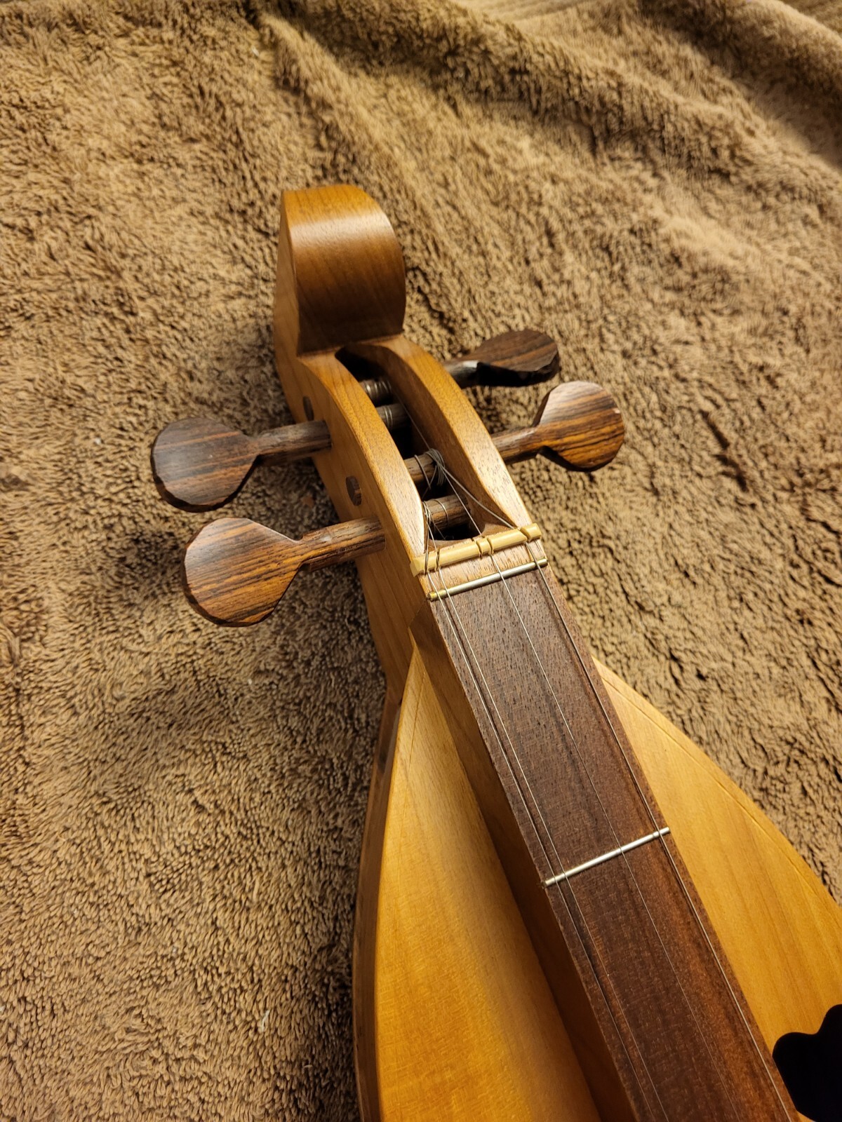 Exceptional Homer Ledford Rose Decorated Mountain Dulcimer, Nice! eBay