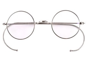 large round wire frame glasses