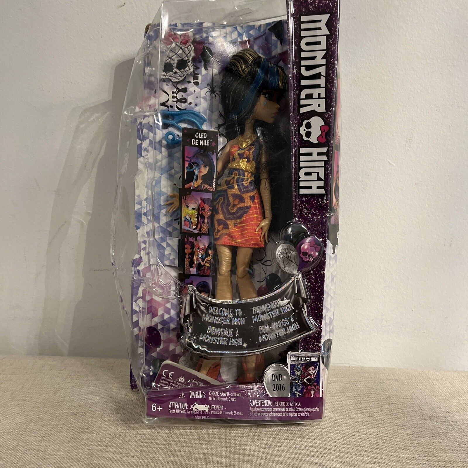 Boneca Monster High Clássica Cleo De Nile Mattel - R$ 159,99