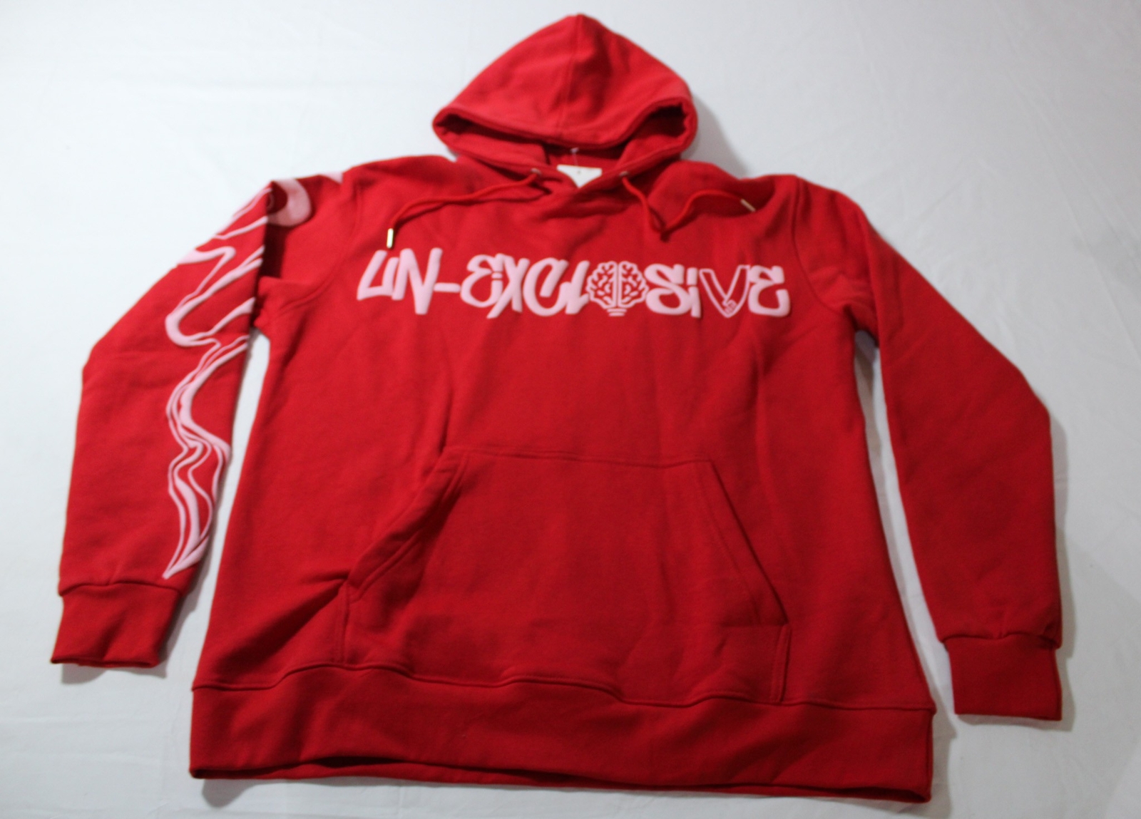 Drawstring Hoodie Ej3 Red Large Nwt