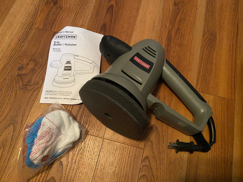 SEARS Craftsman 6 inch Buffer / Polisher 172.107200