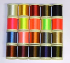 Danville 70 Denier 6/0 FLYMASTER NO WAX THREAD 200 Yard Spool Fly & Jig Tying