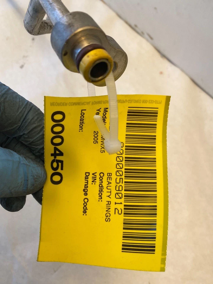 BMW X5 2001-2006 AC aire acondicionado refrigerante líquido tubo manguera Foto 4 de 4