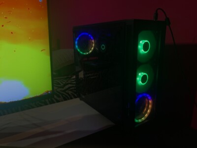 GAMING PC | AMD Ryzen 5 5600X | GTX 1650 | DUAL 16GB 3200MHZ RAM STICKS | TG4 |