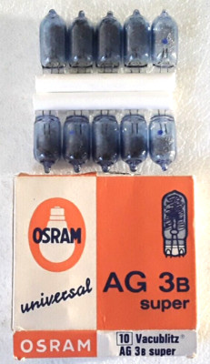 Ampoules OSRAM VACUBLITZ XM 1 B 5 BULBS - Photo, audio & vidéo