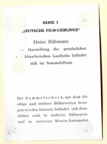 50er Jahre Colmorgen & Hoepner Deutsche Filmstars Sammler Album Karten, Sie wählen - Bild 45 von 207
