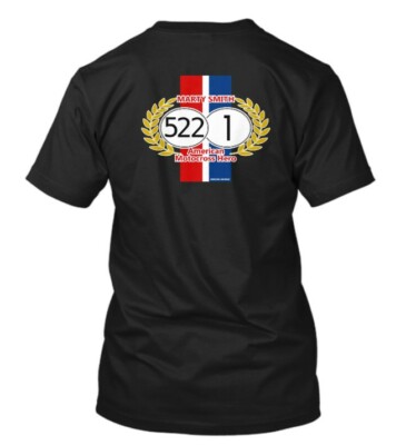 NEW - MARTY SMITH 522-1 MX HERO Vintage Motocross T-Shirt TMPHOTOART