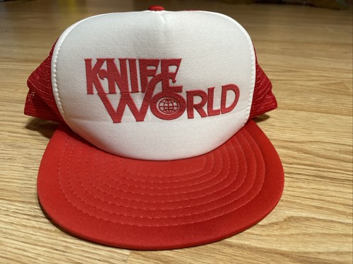 knife world magazine snapback cap