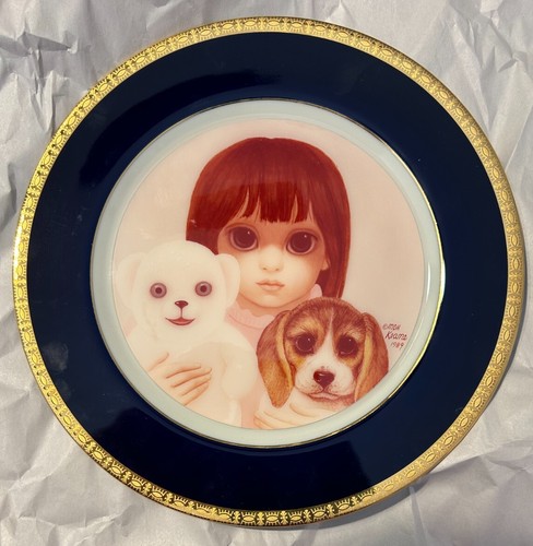 Signed Margaret Keane 1989 Artist Proof "Friends" MDH Keane Series #9