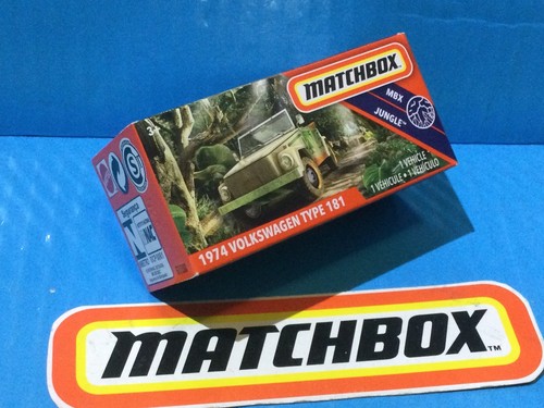 2x LOT MATCHBOX 1974 VOLKSWAGEN TYPE 181 MBX JUNGLE #67 TAN THE THING MB738 - Picture 7 of 8