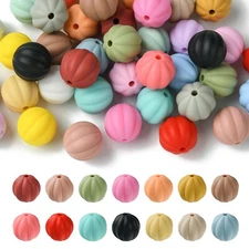 42x Silicone Lantern Focal Chewing Bead for Teethers DIY Nursing Necklace Making