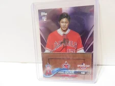 2018 OPENING DAY TOPPS PURPLE SINGLES