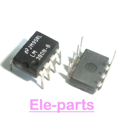 National Semiconductor LM380N Audio Power Amp IC – DIP-14 – New Old Stock
