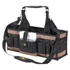 Clc Work Gear 1530 Tool Tote, Black, Polyester, 42 Pockets