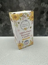 ALTERNATIVE IMAGINATION 100% PURE BEESWAX CANDLE LARGE PILLAR