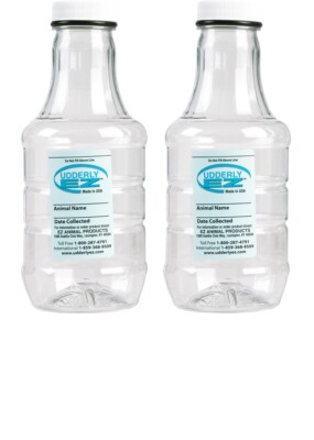 Udderly EZ Milk Bottles 18 oz 2 Replacement Bottles