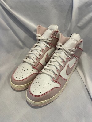 Nike Dunk High 1985 Denim Mens 13 Summit White Barely Rose DQ8799 100