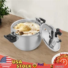 Stove Top 11L Stainless Pressure Cooker Fast Cooking Pot Pressure Stewing Pot