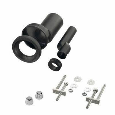 Wand-WC Anschlussgarnitur DN 90/110 Etagen Anschlussset Ablaufgarnitur Excenter