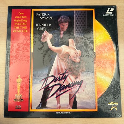 LASERDISC: Dirty Dancing (Dutch subtitles, PAL, Stereo) NEW Sealed
