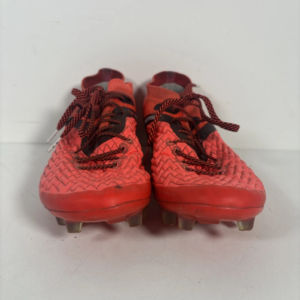 Botines de fútbol Under Armour Magnetico Form True para hombre OrthoLite talla 8,5 naranja Foto 3 de 4